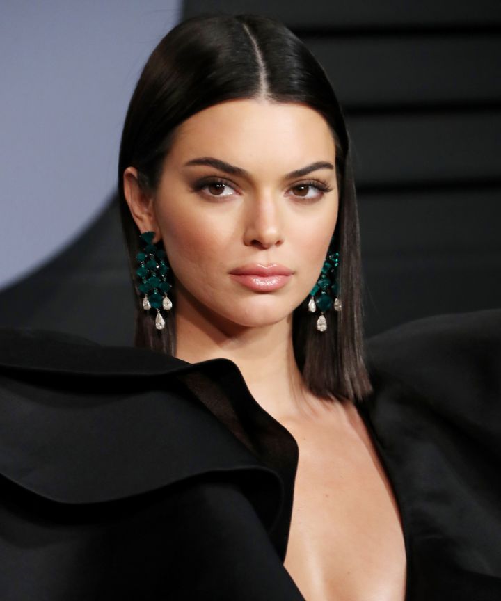 Kendall show upher chest As She Goes Braless In Sheer Bodysuit ...