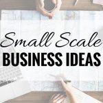 Small Scale Business