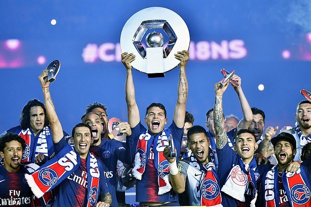 PSG set to be ‘crowned champions of France’ Ligue 1 after cancellation due to Covid-19 pandemic
