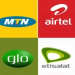 mtn, glo, airtel and 9mobile