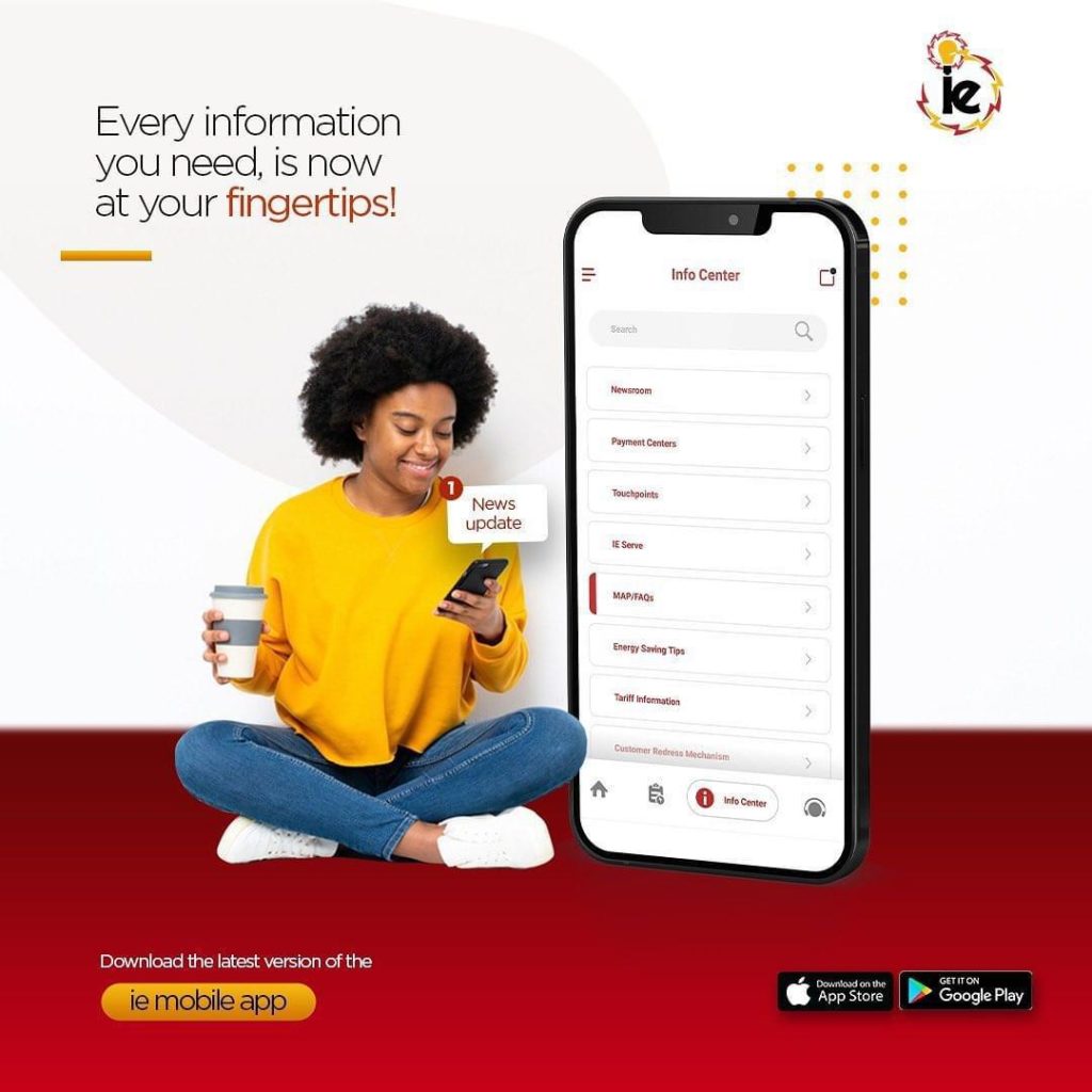 Ikeja Electric Mobile App : How to pay Electricity bills, Apply for Meter and Chat Customer via Smartphone