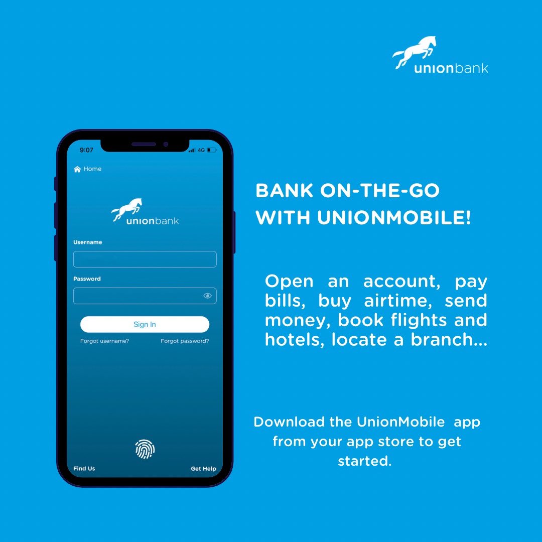 Union bank Online banking and mobile banking