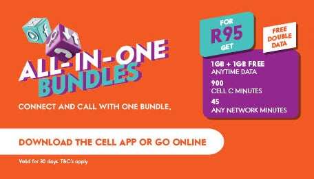 cell c South Africa Data plan