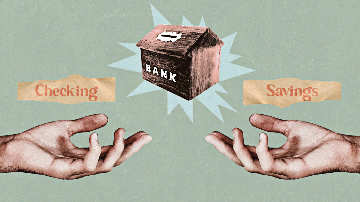 The difference between Checking and Savings Accounts
