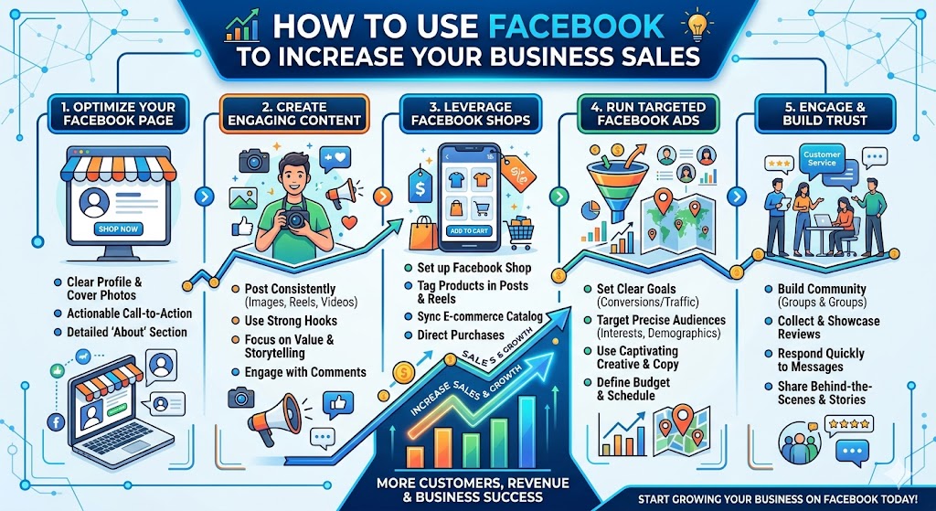 How to Use Facebook to Increase Your Business Sales