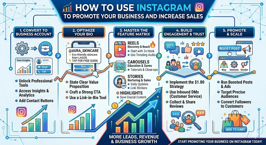 How to Use Instagram to Promote Your Business and Increase Sales
